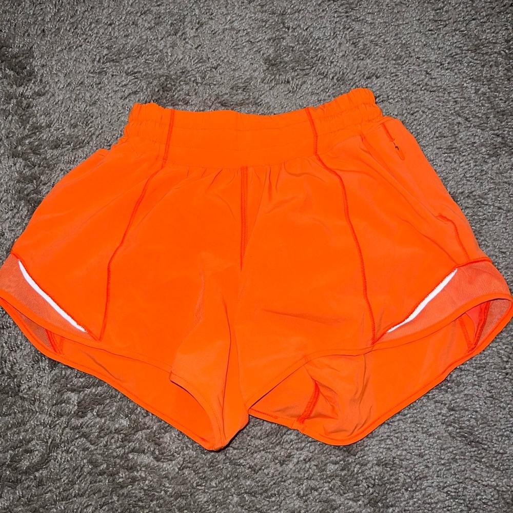 Lululemon Hotty Hot shorts 4 inch long